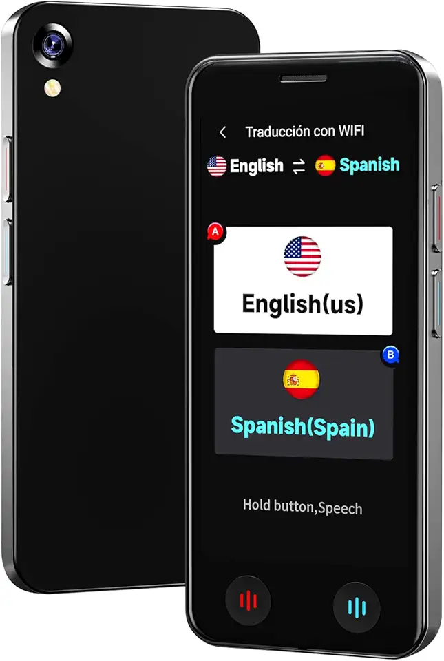 Dispositivo tradutor de idiomas AI, tradutor VORMOR atualizado 2026, sem necessidade de WiFi, suporta ChatGPT, tradução instantânea bidirecional em 150 idiomas, tradução offline/foto para viagens de