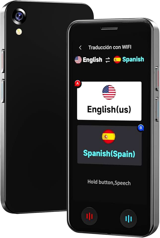 Dispositivo tradutor de idiomas AI, tradutor VORMOR atualizado 2026, sem necessidade de WiFi, suporta ChatGPT, tradução instantânea bidirecional em 150 idiomas, tradução offline/foto para viagens de