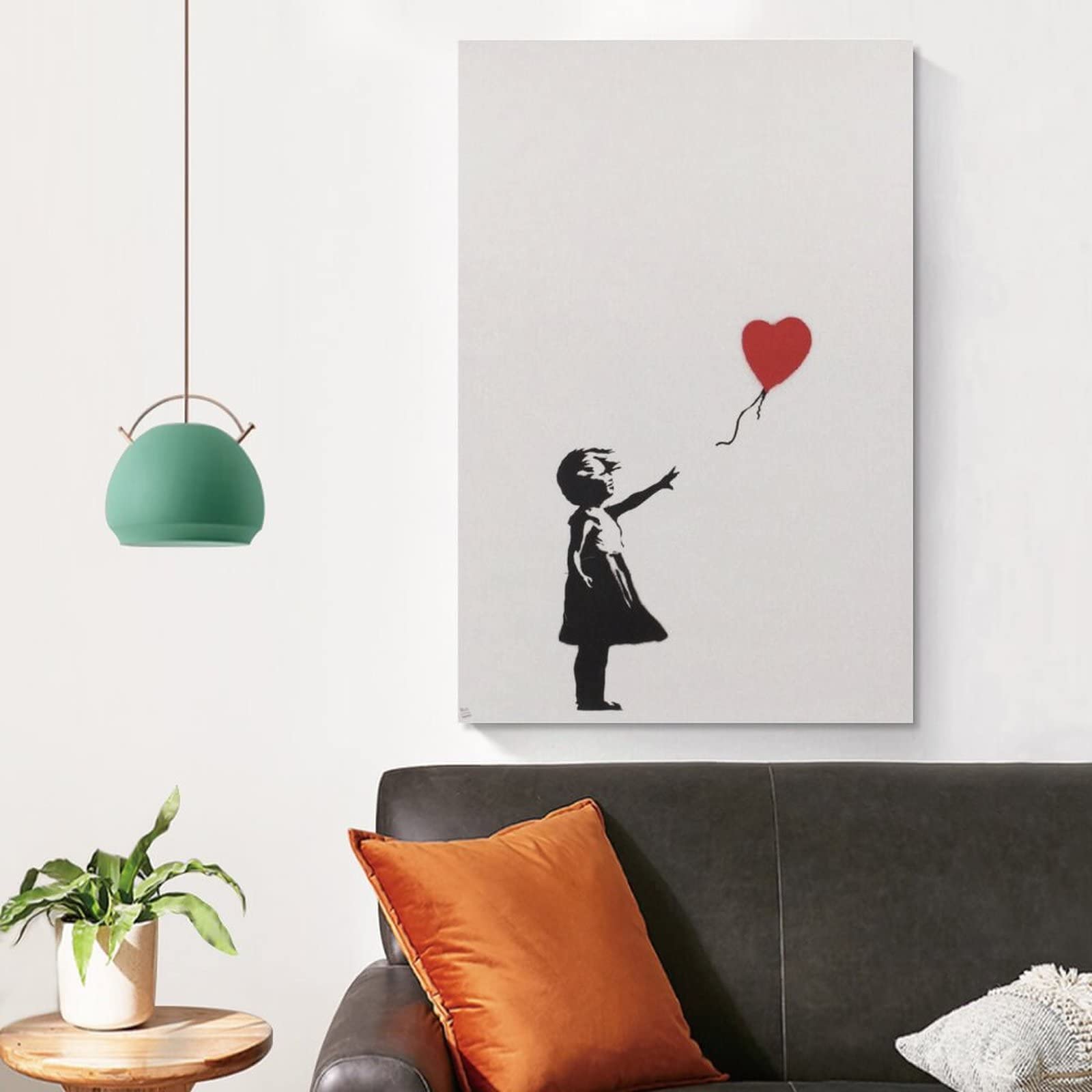 風船と少女 ポスター BANKSY Girl-With-Balloon 風船と少女 バンクシー ポスター A2