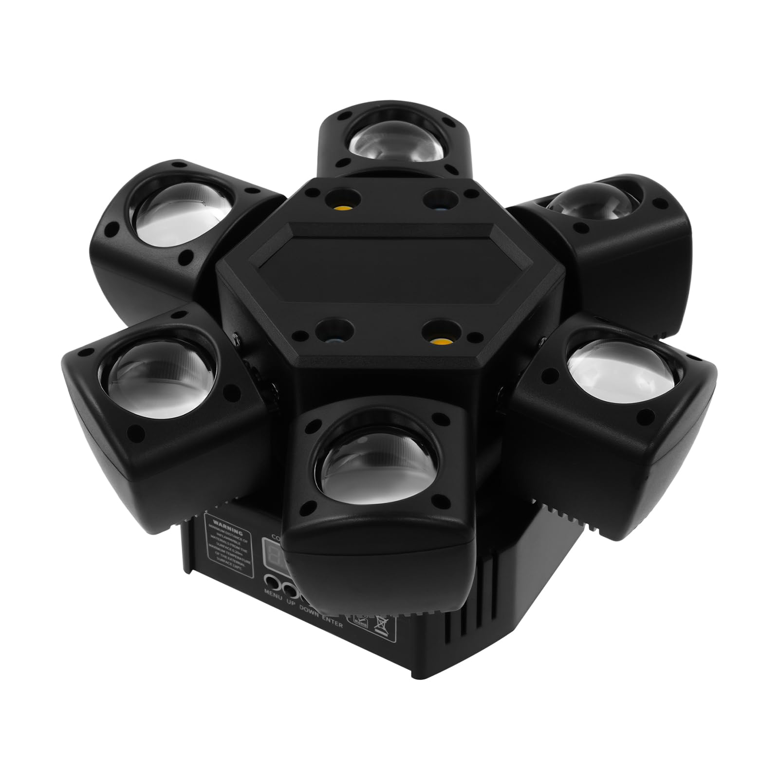 Moving Head - Foco de escenario (80 W, DMX, 6 brazos, IP20)