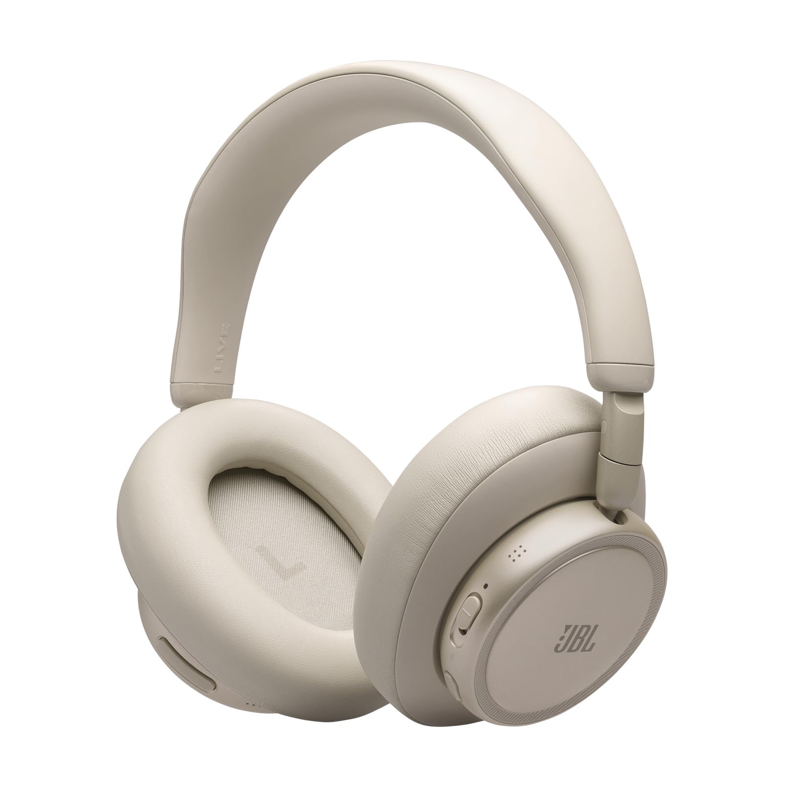 JBL Live 780NC Kabellose Noise Cancelling Over‑Ear‑Kopfhörer, Champagner | Bluetooth 6.0, Personalisierbar mit der JBL Headphones App, bis zu 80 Stunden, Spatial Sound und Hi-Res Audio