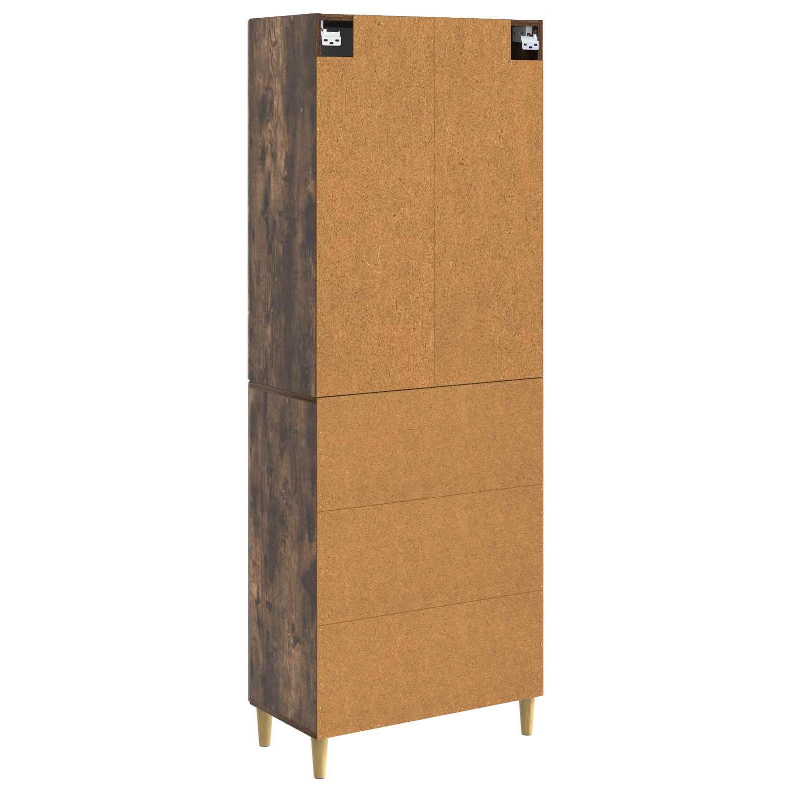 Zestaw szaf 2 szt. 66 x 34,5 x 90 cm z materiału drewnopochodnego zestaw mebli kompletne wyposażenie meblościanka zestaw mebli do siedzenia zestaw mebli wypoczynkowych zestaw mebli