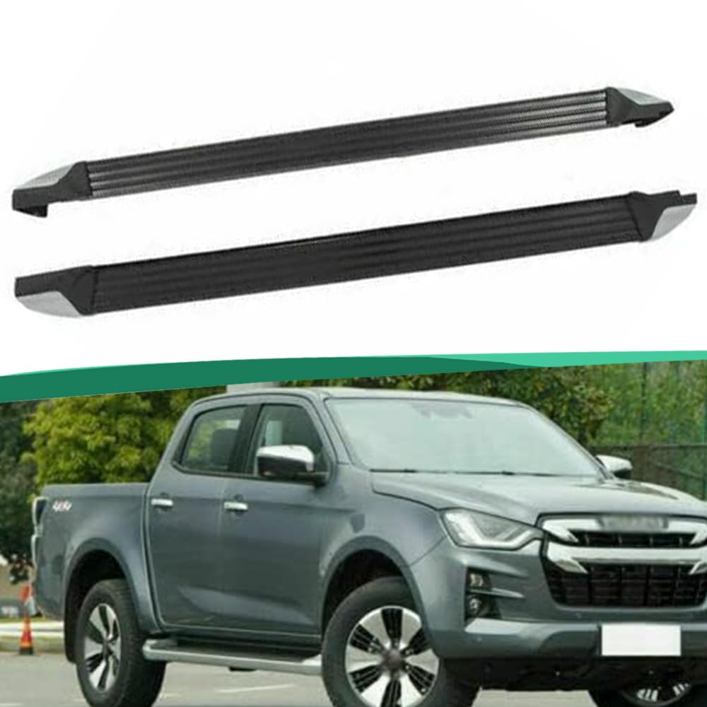Amazon.com: 2Pcs Fit for Isuzu D-MAX DMAX 2020-2024 Running Boards