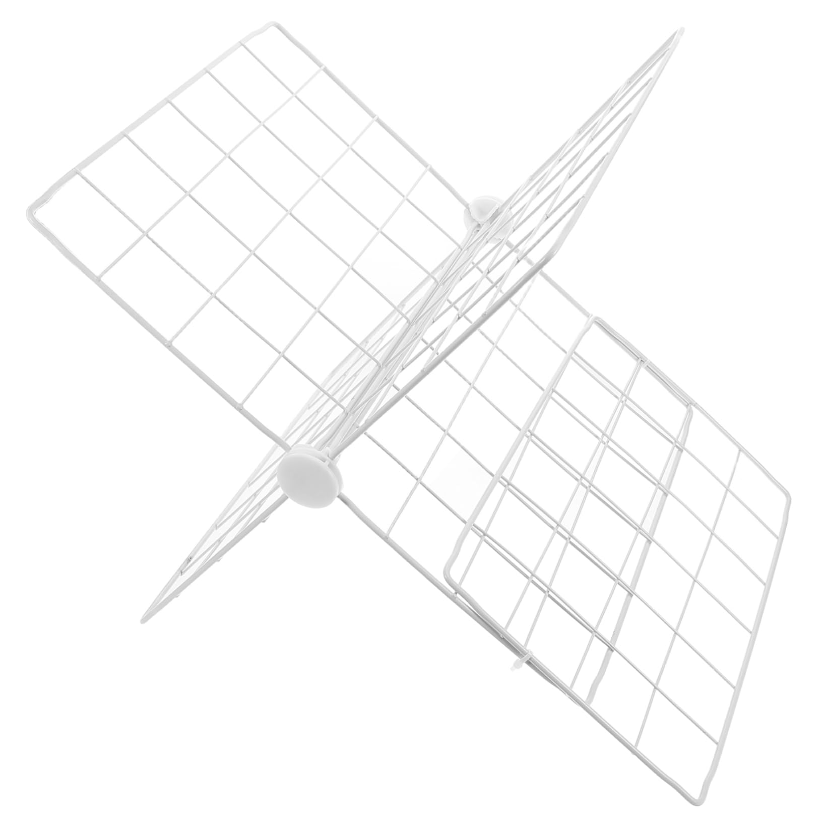 Divisore Separatore Design a Griglia Traspirante per Congelatore e Frigorifero in Ferro Regolabile per Organizzazione Versatile di Cibo e Bevande