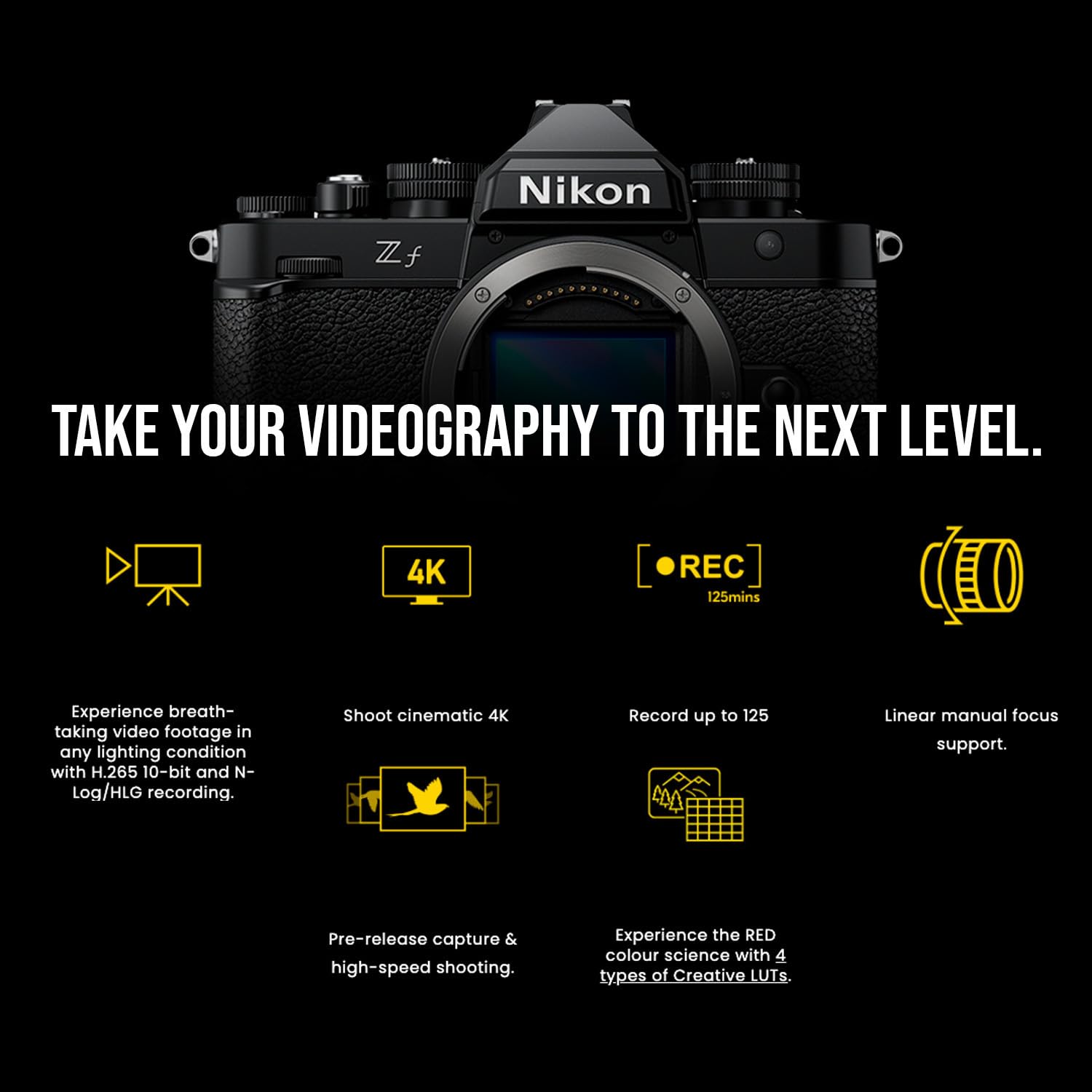 Amazon.com : Nikon Z F Mirrorless Camera with EXPEED 7 Image