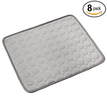 VMS INDIASoft Pet Cooling Mat Dog Cool Pad Cotton Liner Bed Cats Cushion Grey