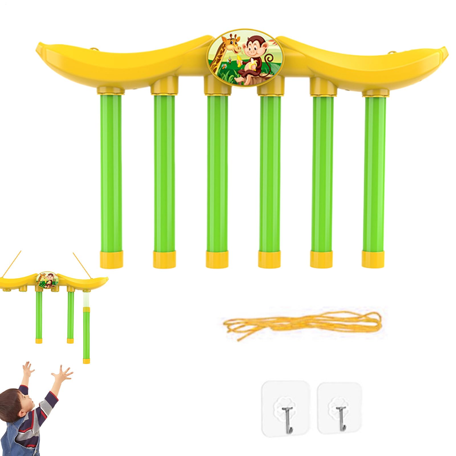 Genérico Juego De Desafío De Reflejos Juego De Reflejos con Palos