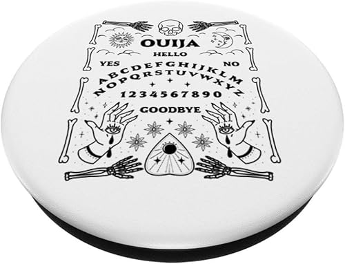Miniatura 2 de Ouija Board Talking Spirit Witchcraft Goth Bruja Halloween PopSockets PopSockets PopGrip Agarre intercambiable para teléfonos y tabletas