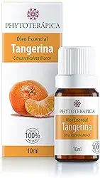 PHYTOTERAPICA- Óleo Essencial de Tangerina -Para Difusor, Massagem e Aromaterapia -Proporciona alegria, entusiasmo e auxilia no combate a celulite e estrias -100% Puro e Natural -Cítrico e Frutal,10ml