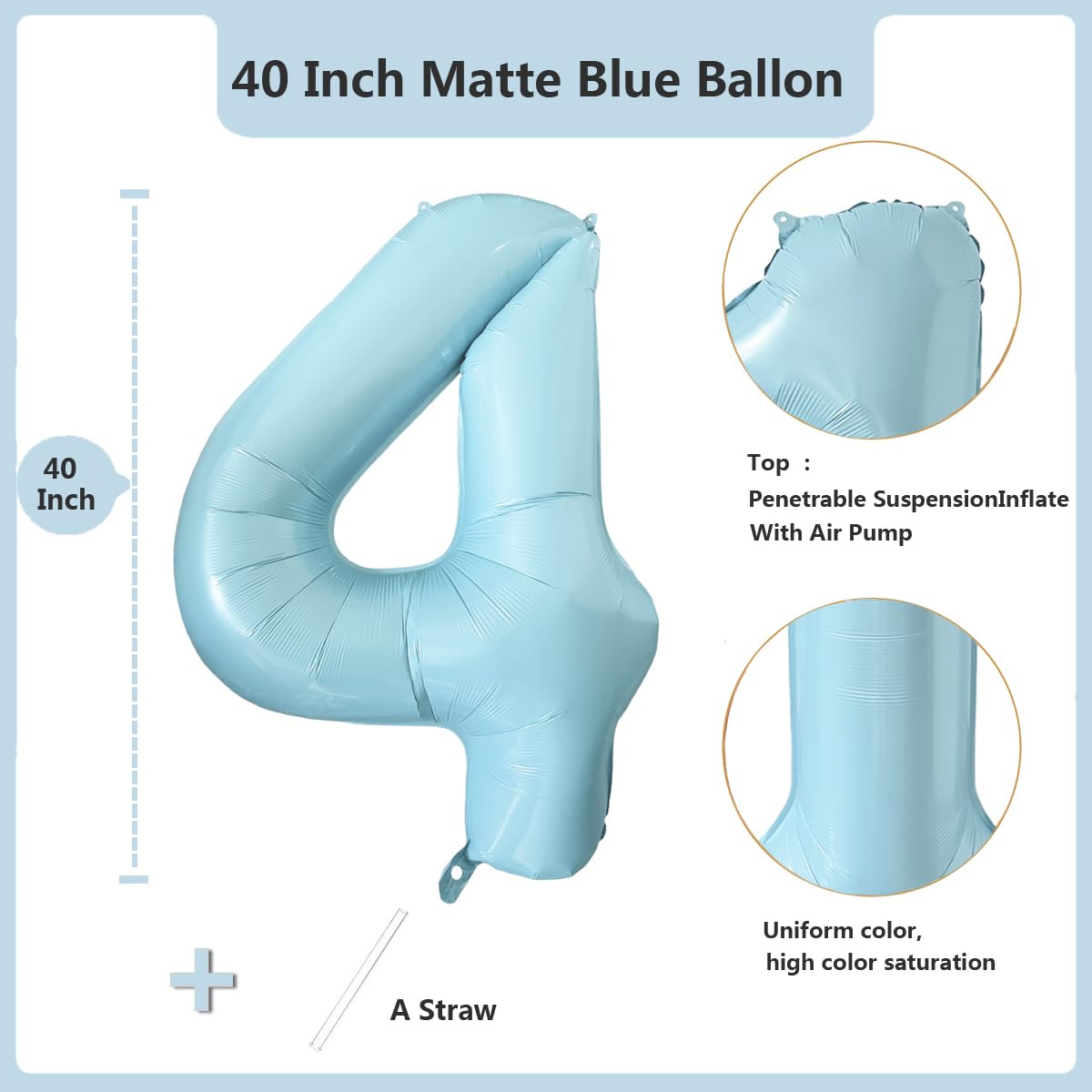 Red 0 balloon 40 Inch Giant Helium Foil Number 0 to 9 Red Balloon Birthday Wedding Party Digital Decorations (Number 0) — view 535