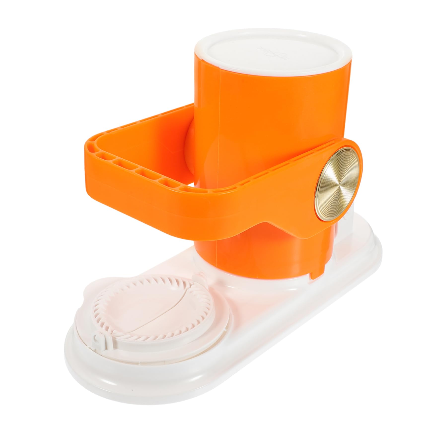 HEALLILY Multi-functional Dumpling Skin Press Mould Reusable Manual Wonton Wrapper Small Dumpling Pressers Ergonomic Handle Labor-saving