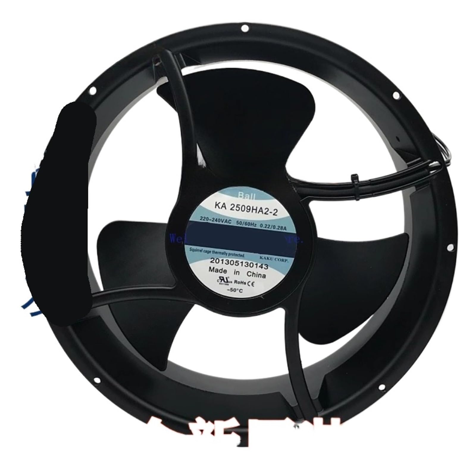 OKEWGHFL KA2509HA2-2 25489 220V fan KA2509HA2-4