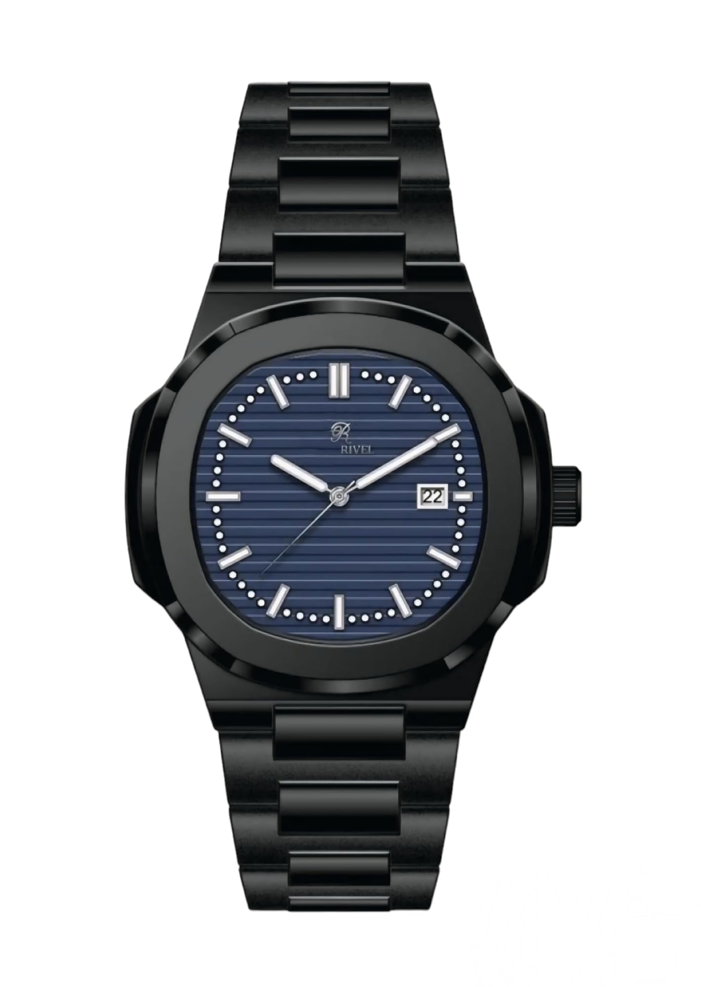Luxury Metallic Black Mechanical Watch Stainless Steel (B0DC75QBW9) Amazon Price History, Amazon Price Tracker