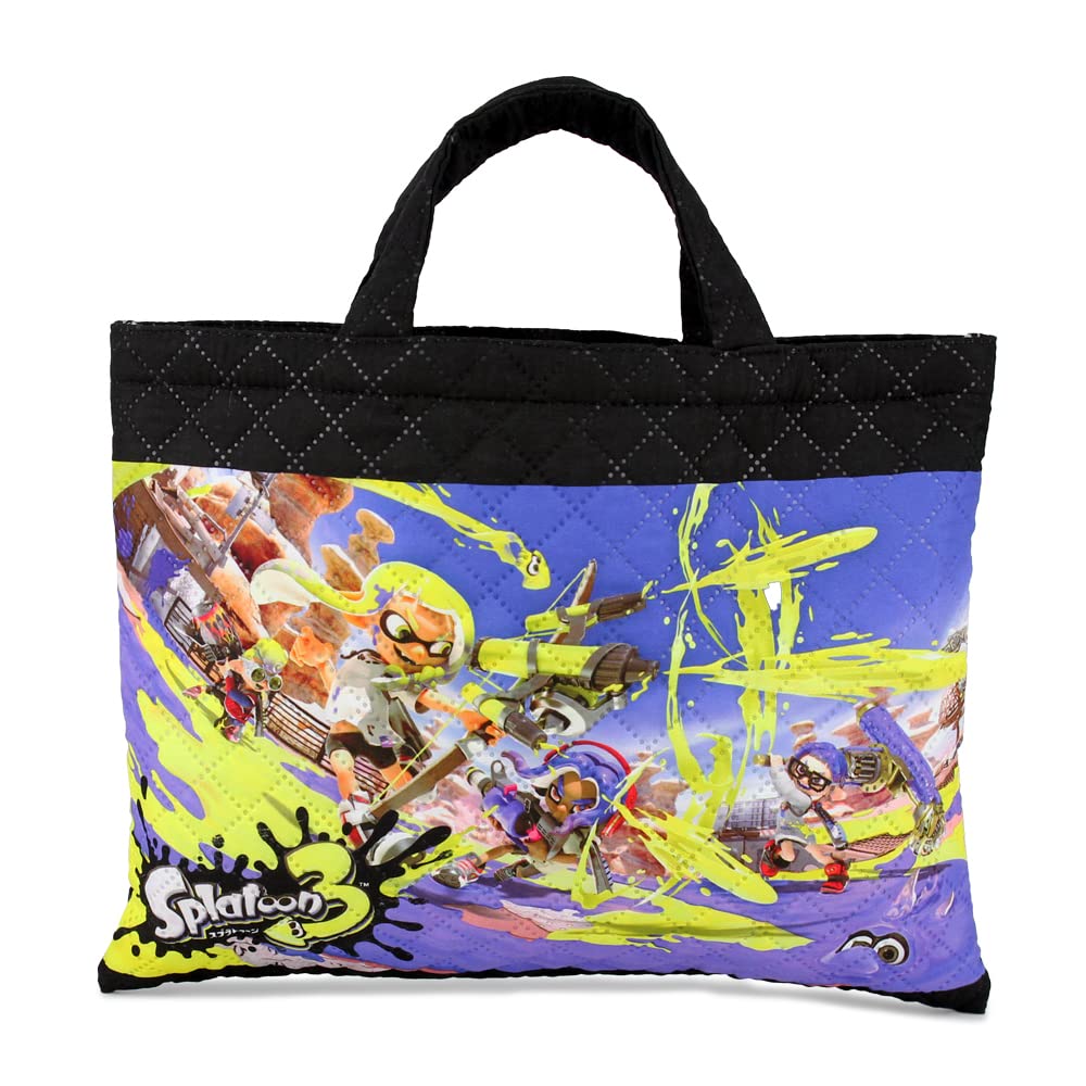 スプラトゥーン トートバッグ＆グッズセット 任天堂 レッスンバッグ スプラトゥーン2 639041 2重 丈夫
