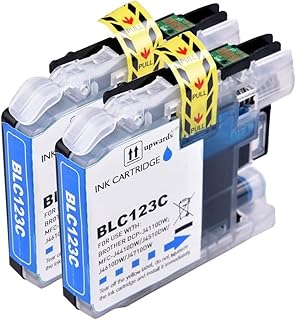 Odyssey Supplies® non-oem Ink Cartridges for Brother LC123 MFC-J4510DW MFC-J470DW MFC-J6920DW MFC-J6520DW MFC-J6720DW DCP-J552DW MFC-J4410DW MFC-J4610DW MFC-J4710DW MFC-J4110DW (2 x LC123 Yellow)
