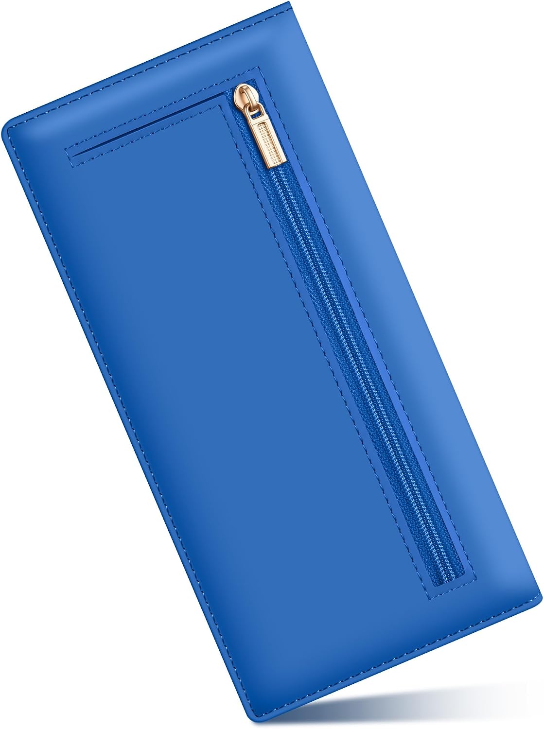 Tipmile Slim Wallet for Women, RFID Blocking Credit Card Holder | 1 Zipper Pocket, 1 ID Window, 3 Cash Compartments, 11 Card Slots