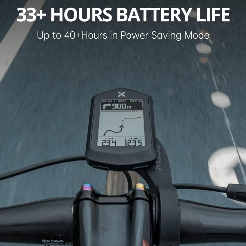 WDX- Pantalla de 2,4 Pulgadas Bicicleta Ordenador Bicicleta cronómetro Digital Bicicleta velocímetro IPX7 Impermeable Bicicleta velocímetro Medida de Velocidad