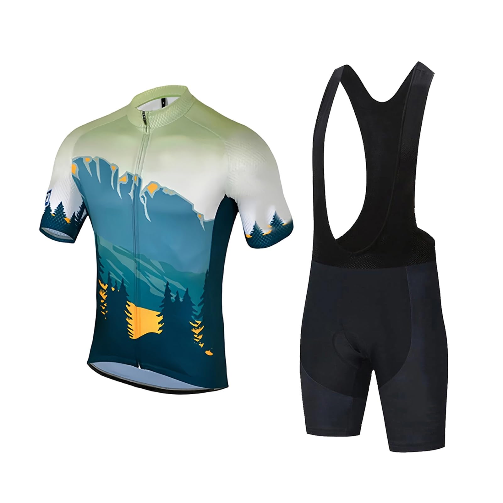 Tenue cyclisme grande taille 5XL anti-frottement avec maillot respirant
