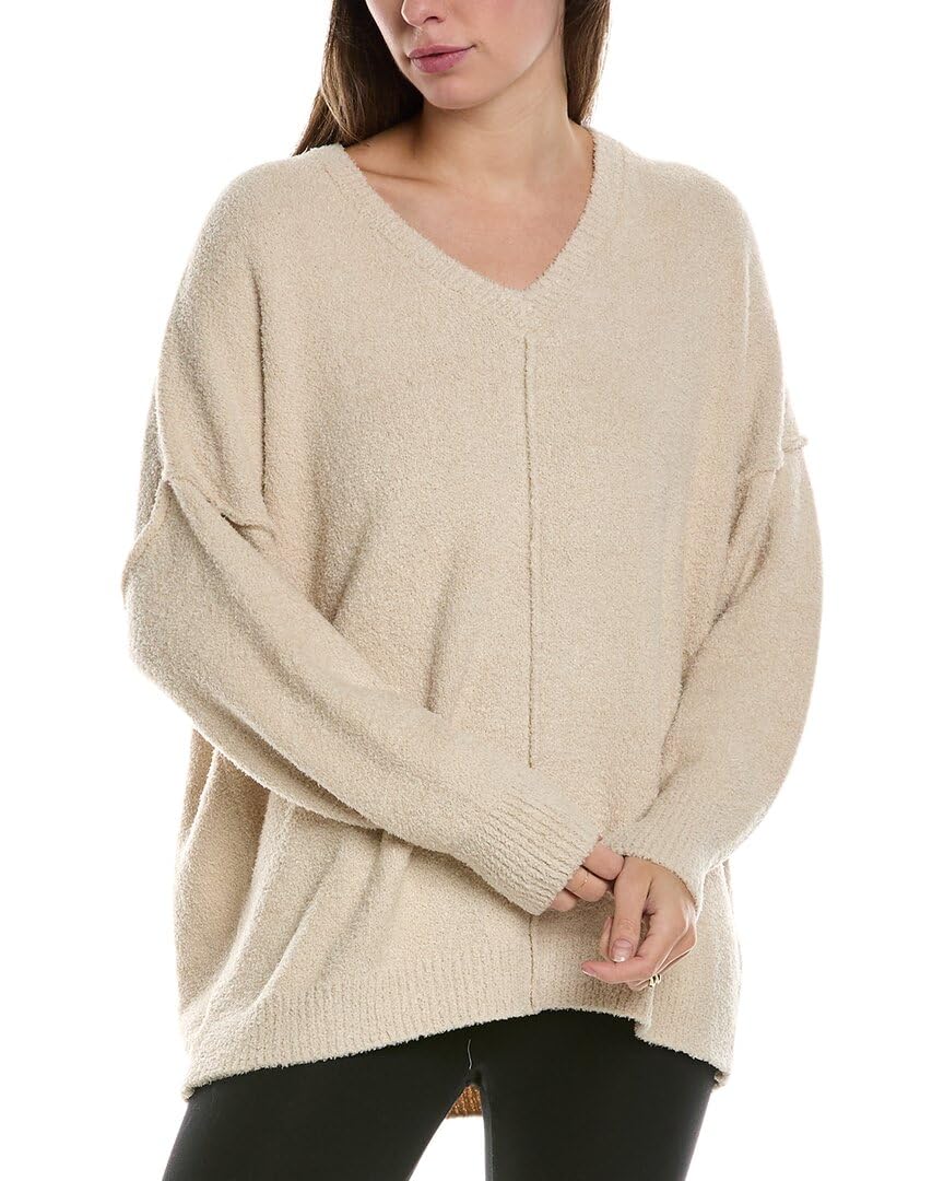 Natori Women's Luna Mellow V Neck Top Length 27"