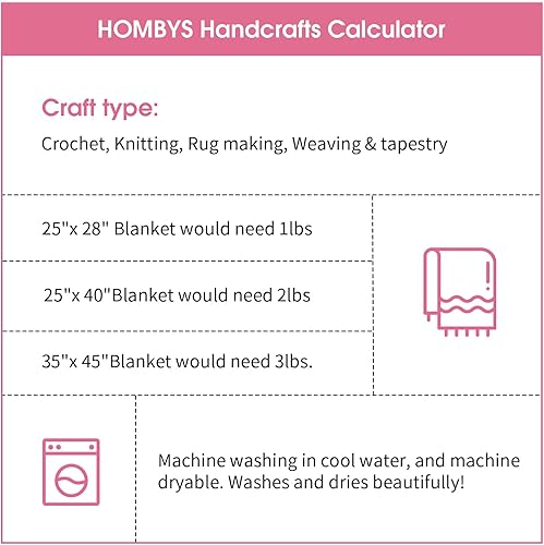 Vista 135 de HOMBYS Hilo de felpilla grueso y voluminoso para tejer a mano, hilo grueso y esponjoso para tejer a mano, hilo de felpa suave, paquete de 8