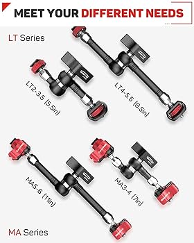 megu❤︎ Amazon.com : IFOOTAGE Magic Arm Clamp w/ 1/4