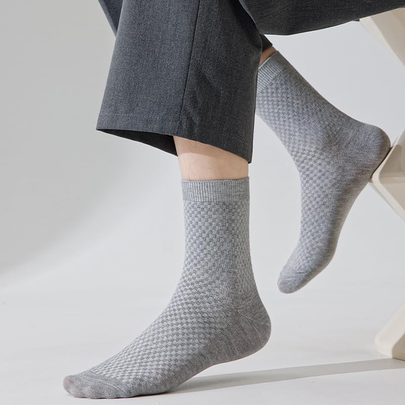 Générique CHAUSSETTES ALESSIO MI-HAUTES EN FIBRE DE BAMBOU PREMIUM Fibre De Bambou Respirante Pour Un Confort Au Quotidien