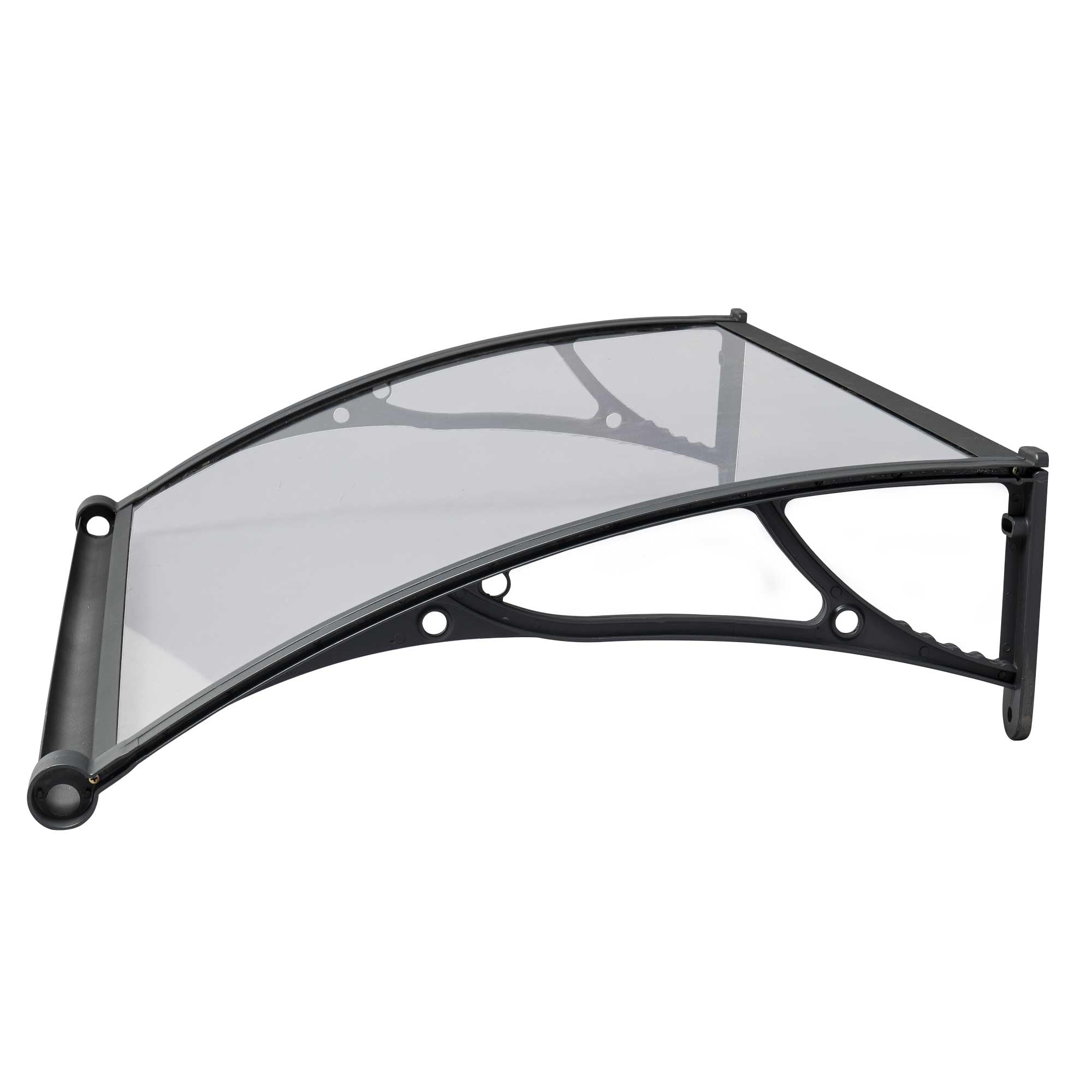 WERKA PRO Marquise in Alluminio e policarbonato 80 x 150 cm