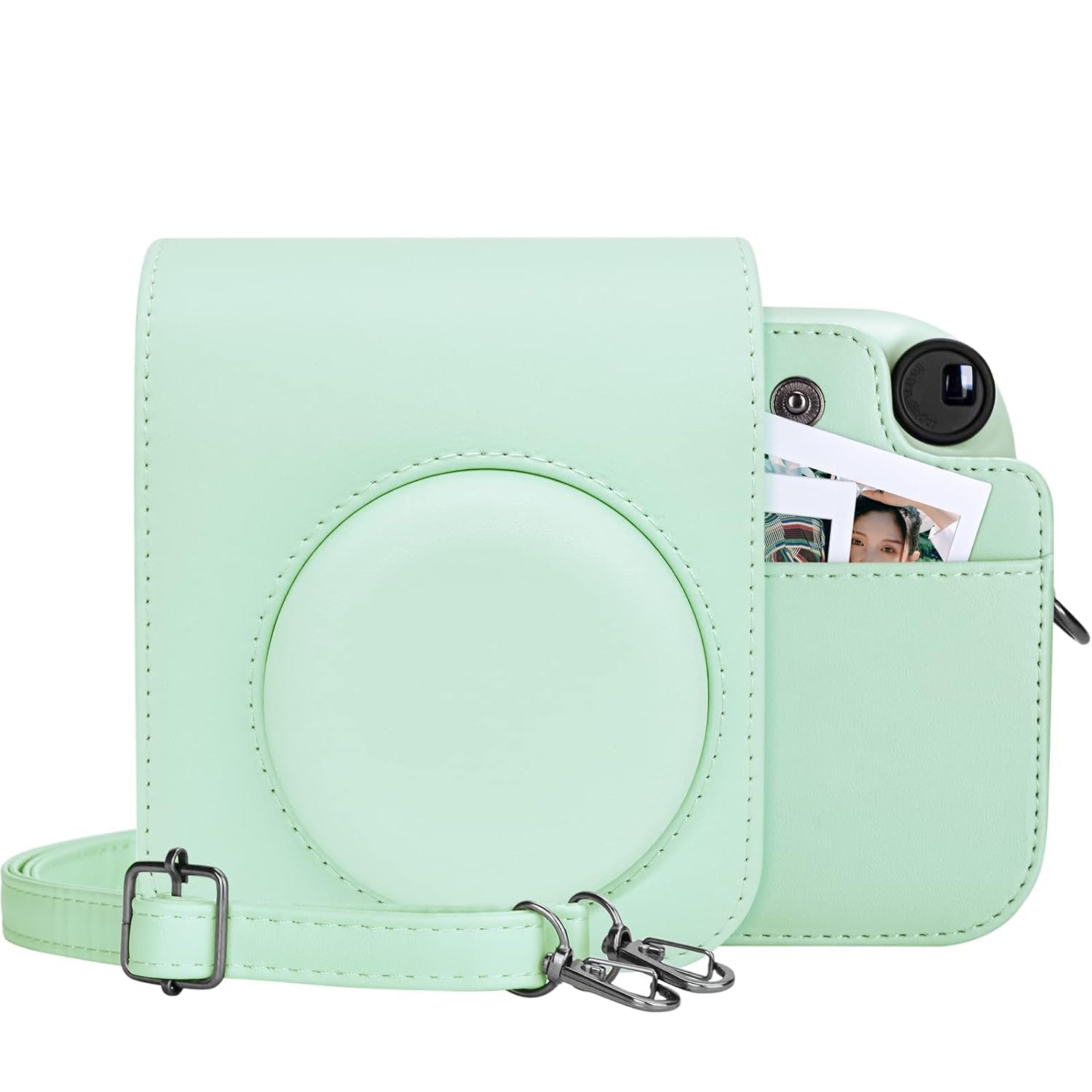 Sponsored Ad - FotoCart Instant Camera Case, Compatible with Fujifilm Instax Mini 12 Instant Camera (Green)
