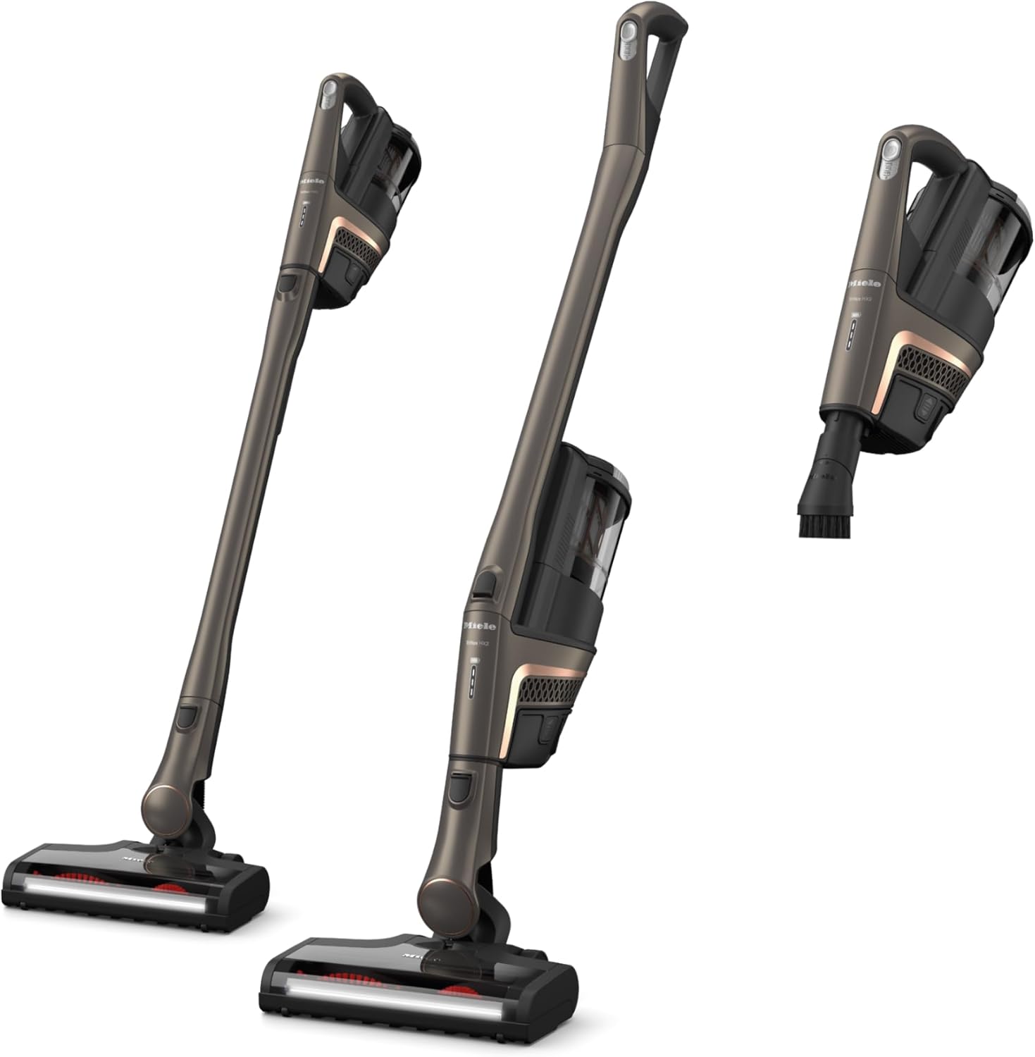 Miele Triflex HX2 Pro Cordless Stick Vacuum Cleaner, 120 min runtime, Infinity Grey PearlFinish / Rose Gold - Image 1 of 13