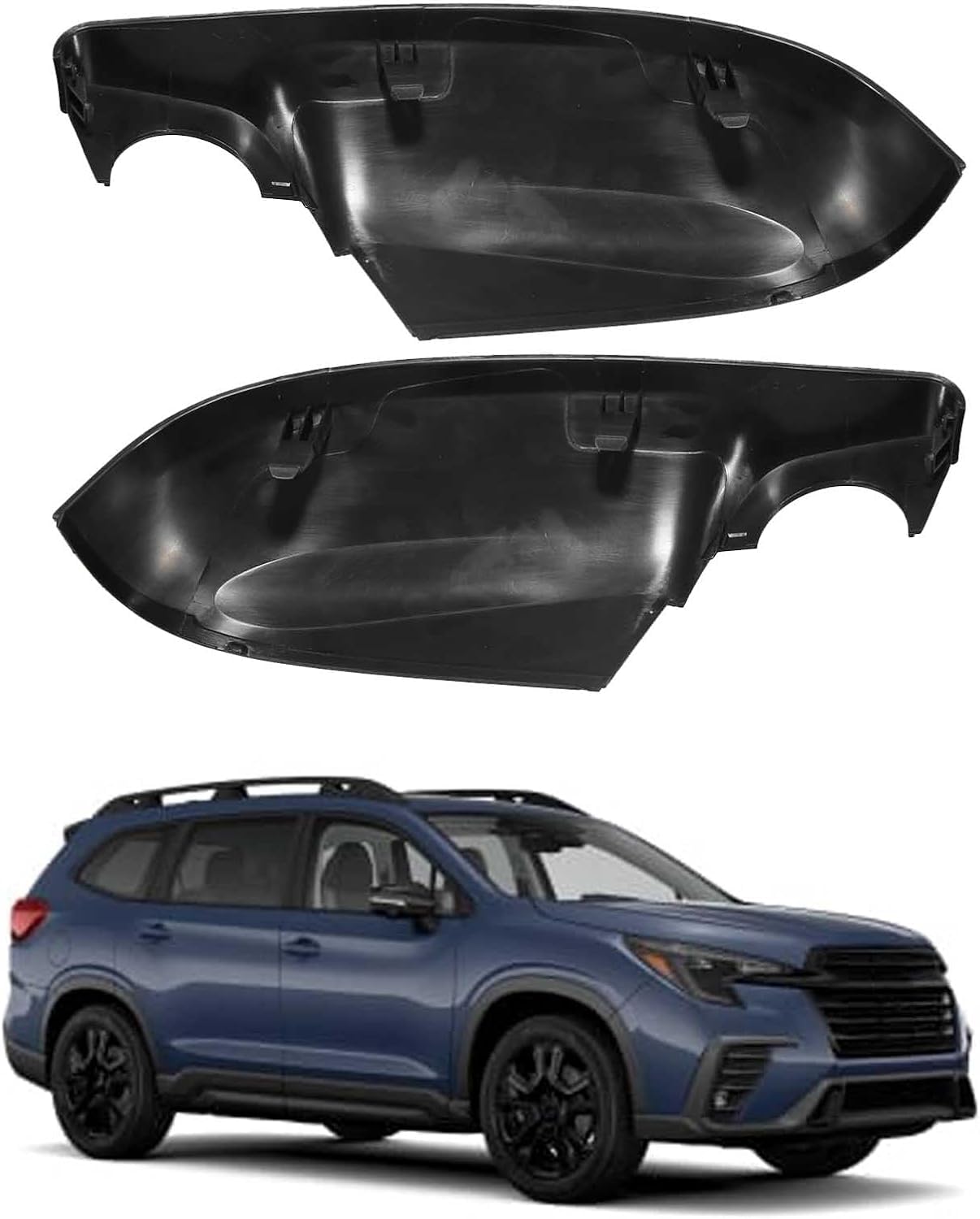 XJPGHA Wing Mirror Covers Caps for Subaru Ascent 2019-2023, Sturdy Durable Cover Housing Door Mirror Vehicle Accessory Rearview Side Covers