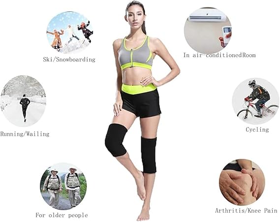 3Pairs Knee Compression Sleeves for Women Men, Lightweight Thin Knee Sleeves for Knee Pain Relief, Non-Slip Knee Brace for Dancing Yoga Running Cycling (11Inch Long)