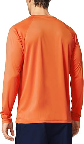 Miniatura 2 de BALEAF - Camisas de protección solar para hombre, con protección UV SPF UPF 50+, manga larga, camisa de protección para pescar y correr, de secado