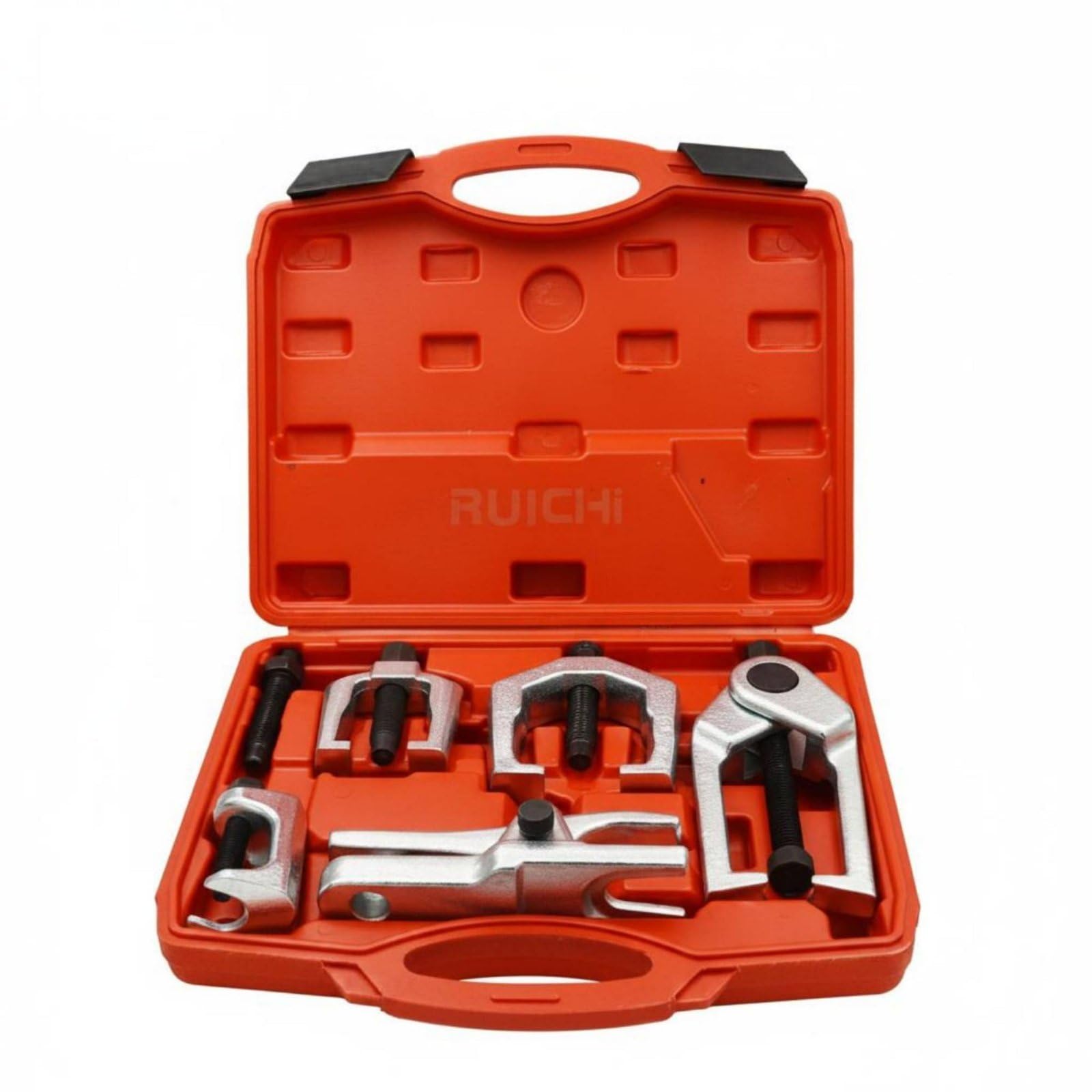 Estrattore Snodo Sferico Attrezzo Separatore Snodo Sospensione Smontaggio Testine Sterzo Kit Manutenzione Auto Acciaio con Scatola Portatile Adatto