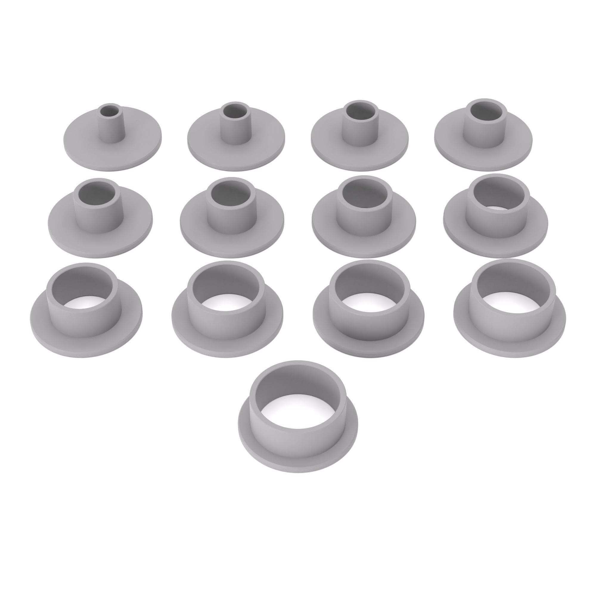 juego de casquillos copiadores compatible con fresadoras Makita | casquillos copiadores compatibles con fresadoras de superficie y fresadoras de cantos Makita - tipo C
