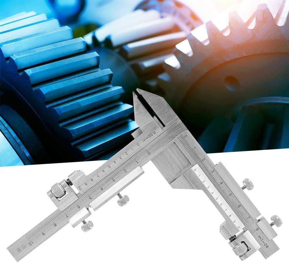 Stainless Steel Gear Tooth Vernier Caliper Thickness Gauge Measuring