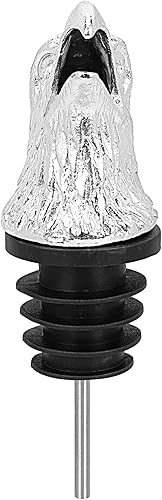 Miniatura 7 de LUOZZY Tapón de vino reutilizable para botellas, vertedor en forma de cabeza de águila, para regalo, bar, fiesta de vacaciones, boda, mantiene el