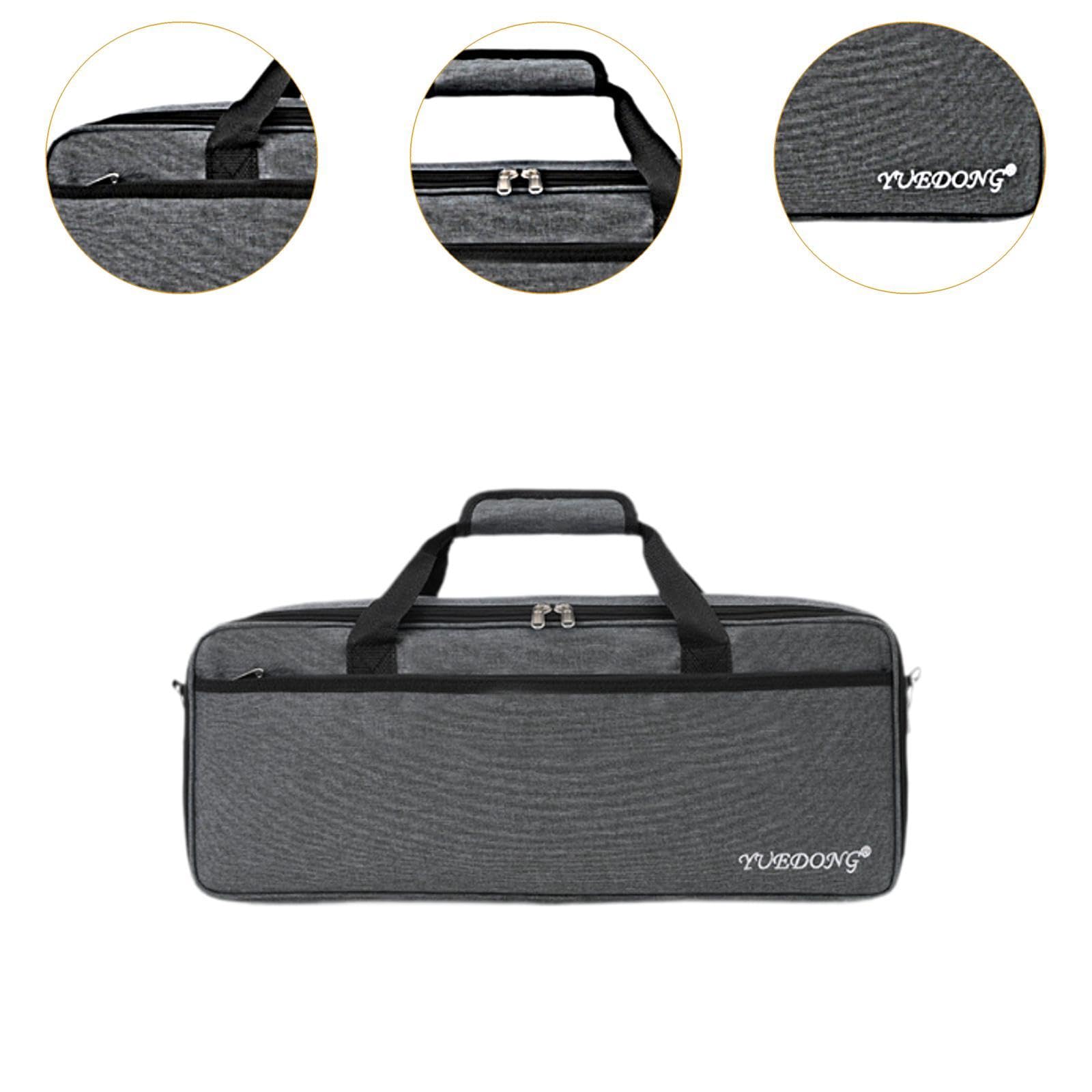 Borsa Porta Pedaliera con Doppia Cerniera per Viaggi E Performance, 52x20x12.5cm