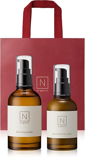 時間がない朝、時短でベタつかない。化粧水&美容乳液 N organic モイスチュア&バランシング ローション [ 100ml ] セラム [ 60ml ] セット