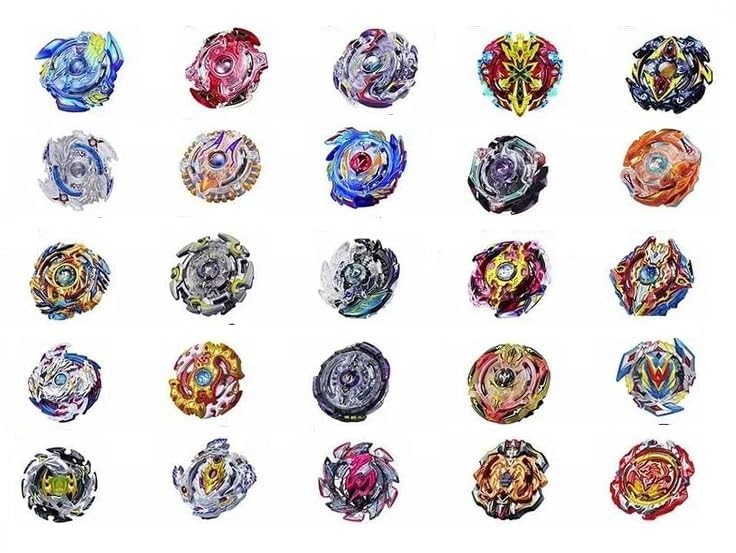 Image of Bestie toys Spinning top Burst or db Series Random top Mix Series Spinning Mix Stamina Type Spin Direction. Spin for Kids and Adult Pack of 3 (No Launcher)