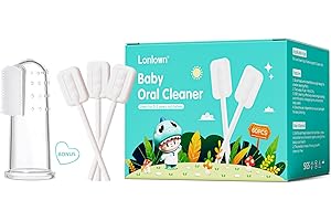 60-Piece Baby Tongue Brush & Finger Toothbrush Set: Infant Oral Care for Optimal Hygiene