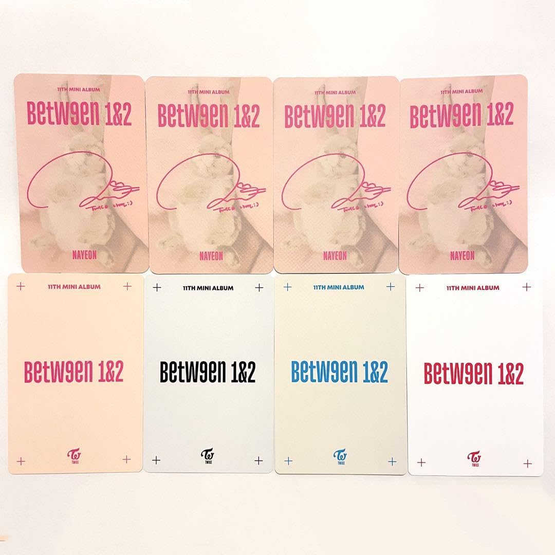 Amazon.co.jp: ナヨン between1&2 トレカ 8枚セット twice : おもちゃ