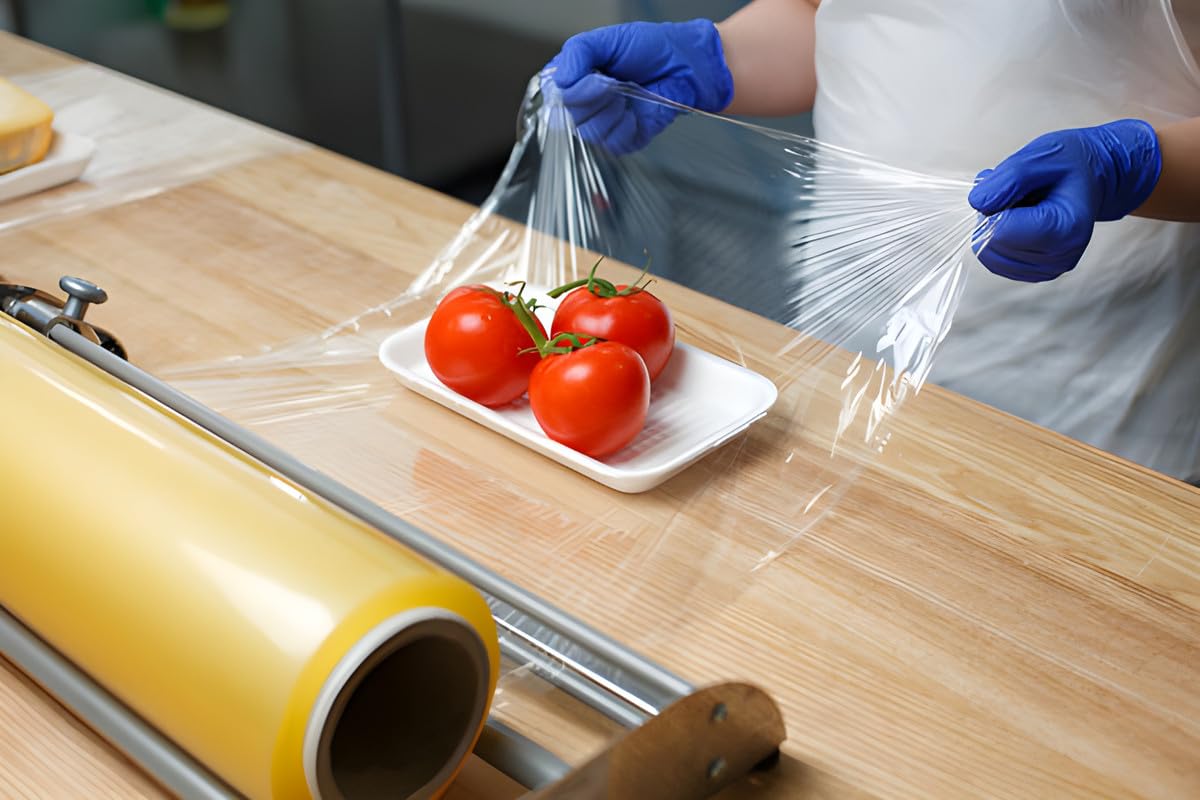 PrideHind Cling Wrap Roll | Pack of 1, 30m | Multipurpose Cling Wrap for Food Wrapping, Marination, Storing and Fresh | Plastic Wrap for Food | Non-Stick, Microwave Safe | Biodegradable Cling Film (B0DB28F9M2) Amazon Price History, Amazon Price Tracker
