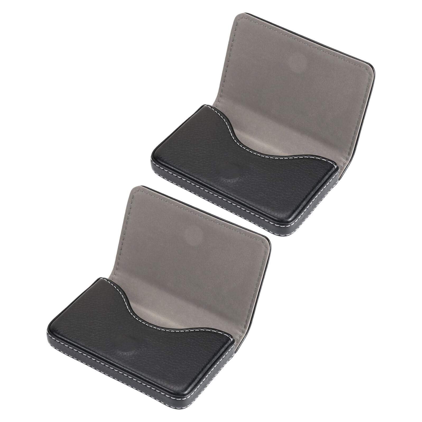 Tarjetero magnético compacto de PU portatarjetas resistente portátil PRETYZOOM 8