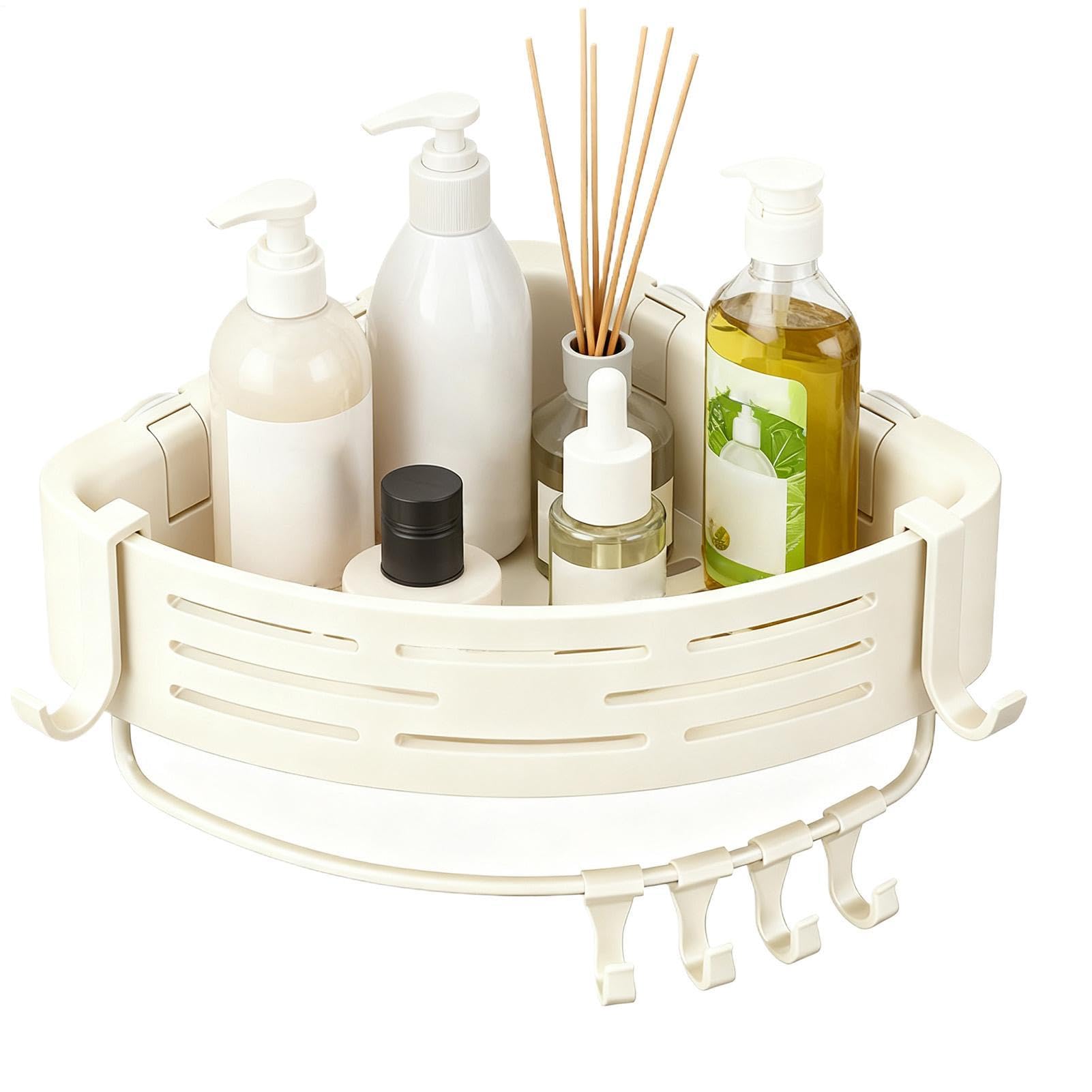 Étagère de douche d'angle haut de gamme avec niveau intégré pour décoration d'intérieur