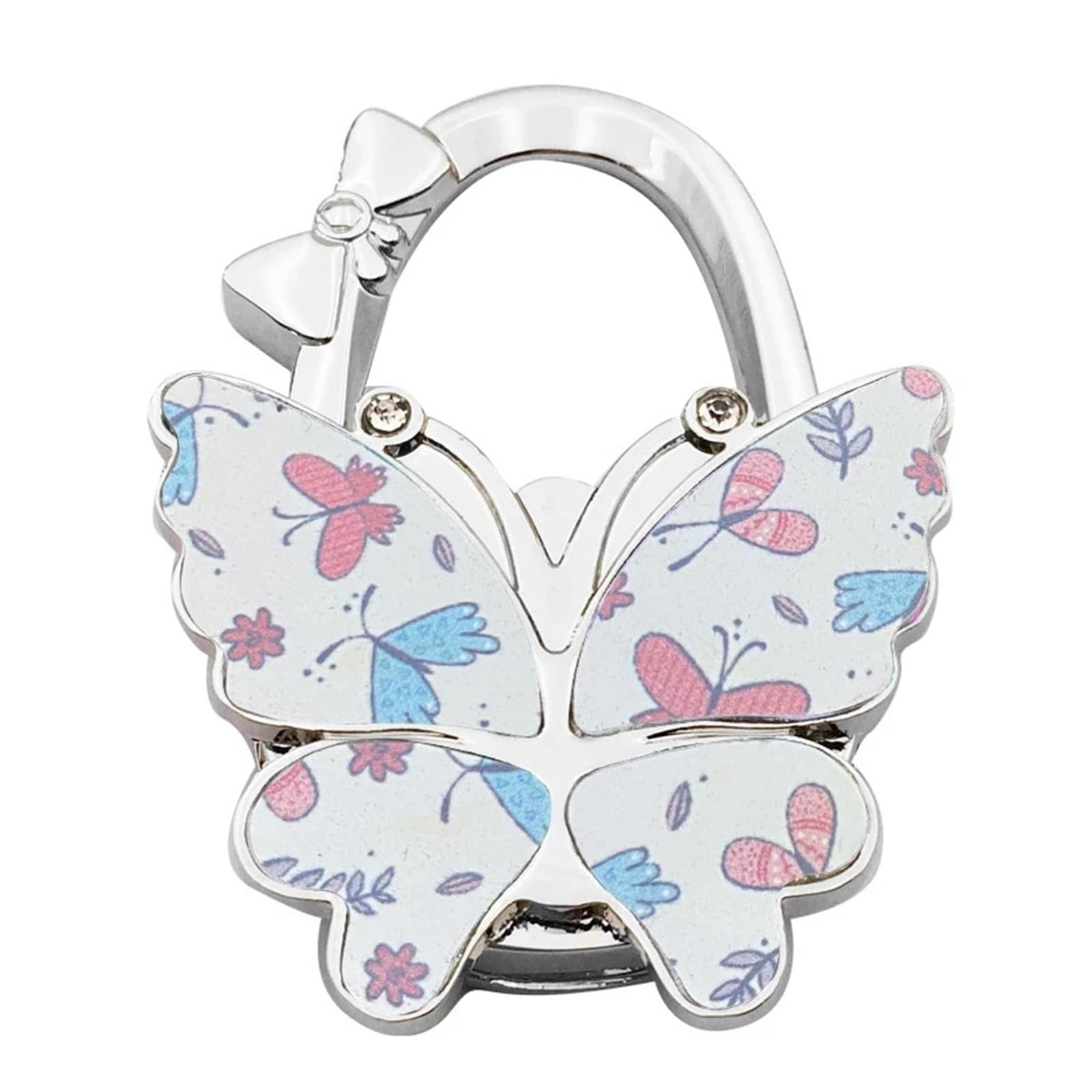 WWYYZAYC Elegant Bag Hook Portable Butterfly Bowknot Table Hanger(016)