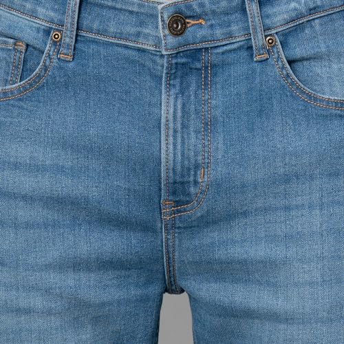 Image of Red Tape Denim Jeans for Men in Medium Blue| Denim Jeans
