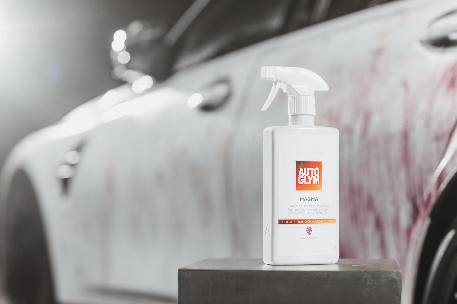 Autoglym Magma - Limpia y Elimina el Óxido y las Salpicaduras Perjudiciales de las Ruedas y la Carrocería -500 ml
