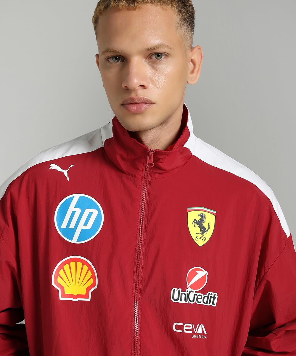 PUMA Giacca Oversize Piloti Scuderia Ferrari T7 2025 da Uomo