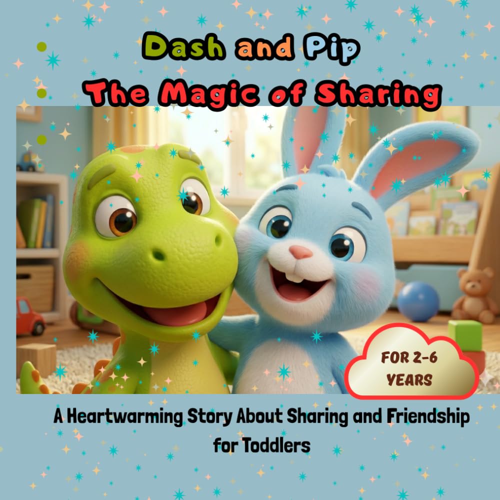 Dash and Pip: The Magic of Sharing: A Heartwarming Story About Sharing and Friendship for Toddlers