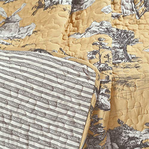 Couverture réversible coton tradition française finitions premium